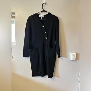 Vintage Jones New York black dress